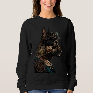 Sudadera Pastor holandés de huertos Gothic Steampunk