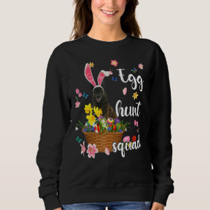 Sudadera Pastor Holandés Feliz Día de Pascua, Eg colorido d