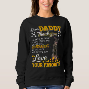 Sudadera Pastor Holandés Querido Papi Gracias Por Ser Mi Di