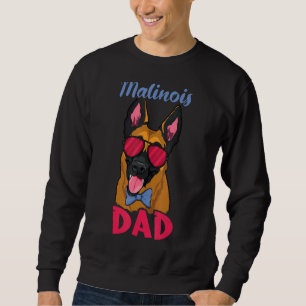 Sudadera Pastor Perro mascota Pastor Belga Malinois Dad