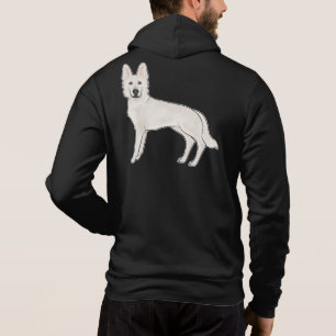 Sudadera Pastor Suizo Blanco Berger Blanc Suisse Perro Lind