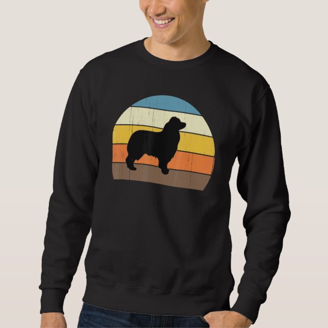 Sudadera Pastores Australianos Retro de Guay Sunset - Gran  (Anverso)