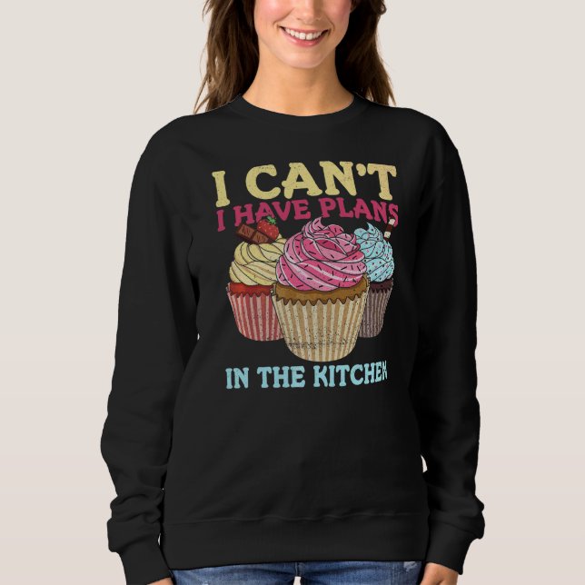 Sudadera Pastry Bakery Cita Para Un Baker De Pastel (Anverso)