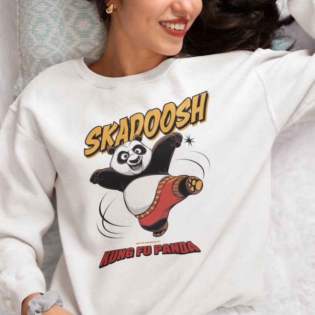 Sudadera Patada Skadoosh – Arte de Panda de Lucha Feroz (Subido por el creador)