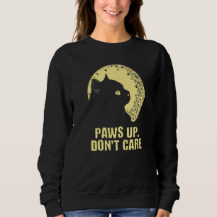 Sudadera Patas Arriba No Importa Gato Parejas Gatito Mamá