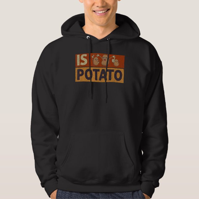 Sudadera ¿Patatas de papa? (Anverso)