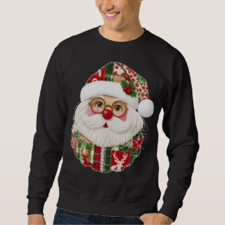 Sudadera Patchwork Santa Claus