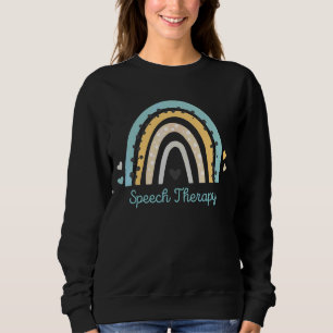 Sudadera Pathólogo del lenguaje de la terapia del habla Slp