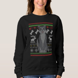 Sudadera Patín de Navidades feos del Husky Dog Santa Claus