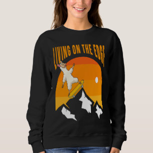 Sudadera Patinador Skate Skateboarding monopatín Llam