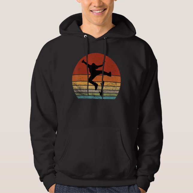 Sudadera Patinadores Divertidos Retro Sunset Skateboard Tee (Anverso)