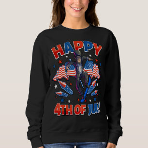 Sudadera Patinaje Abraham Lincoln 4 De Julio Niños Amer