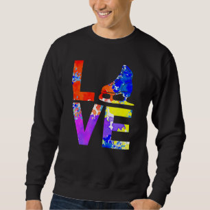 Sudadera Patinaje Artístico Hockey Patinaje sobre Hielo Pat