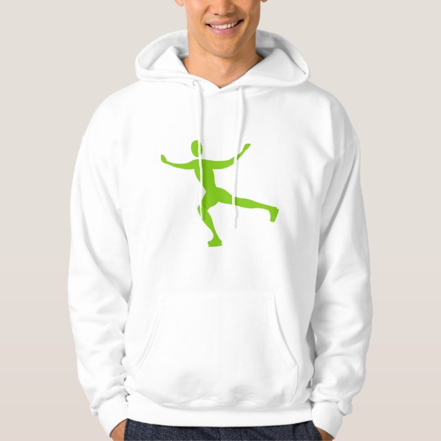 Sudadera Patinaje de hielo - verde de Martian (Anverso)