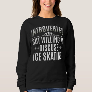 Sudadera Patinaje Hielo Introvertido