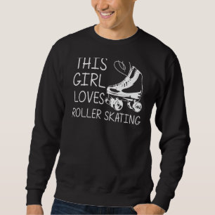 Sudadera Patinaje Sobre Roller Guay Para Chicas Niños Retro