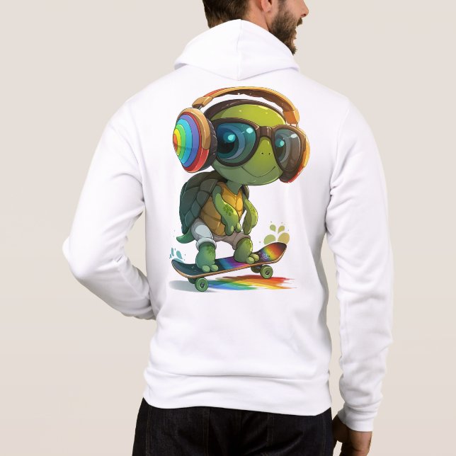 Sudadera Patinaje Turtle Hoodie (Reverso)