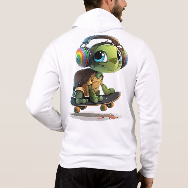 Sudadera Patinaje Turtle Hoodie (Reverso)