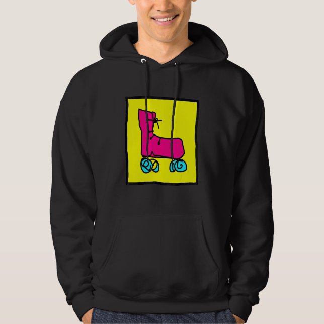 Sudadera Patines De Rodillos Divertidos Y Coloridos (Anverso)