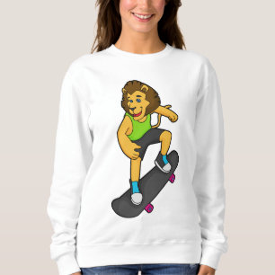 Sudadera Patineta de esquí de león