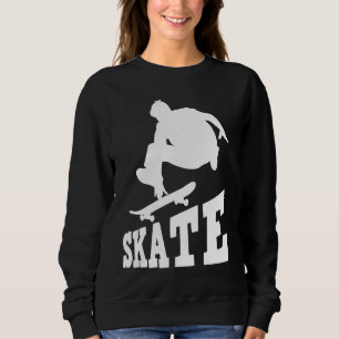 Sudadera Patineta Patinaje Patinador Vintage Retro Tabla