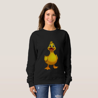 Sudadera Pato Amarillo Amigable
