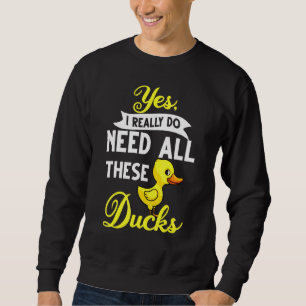 Sudadera Pato de Duck Rubber Ducks Granjero Animal 3