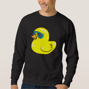 Sudadera Pato de goma con gafas de sol Amo Patos de goma