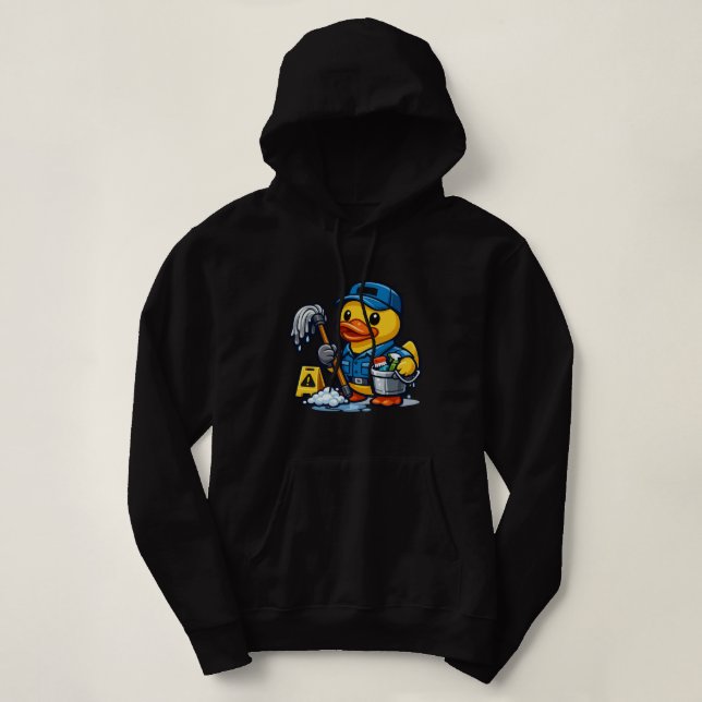 Sudadera Pato de goma conserje (Diseño del anverso)