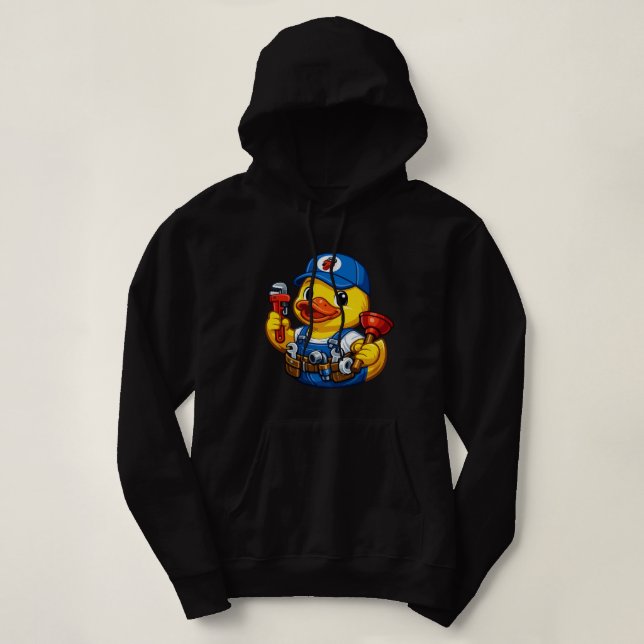 Sudadera Pato de Goma Fontanero (Diseño del anverso)