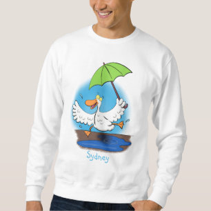 Sudadera Pato gracioso con personalizado bailarín de paragu