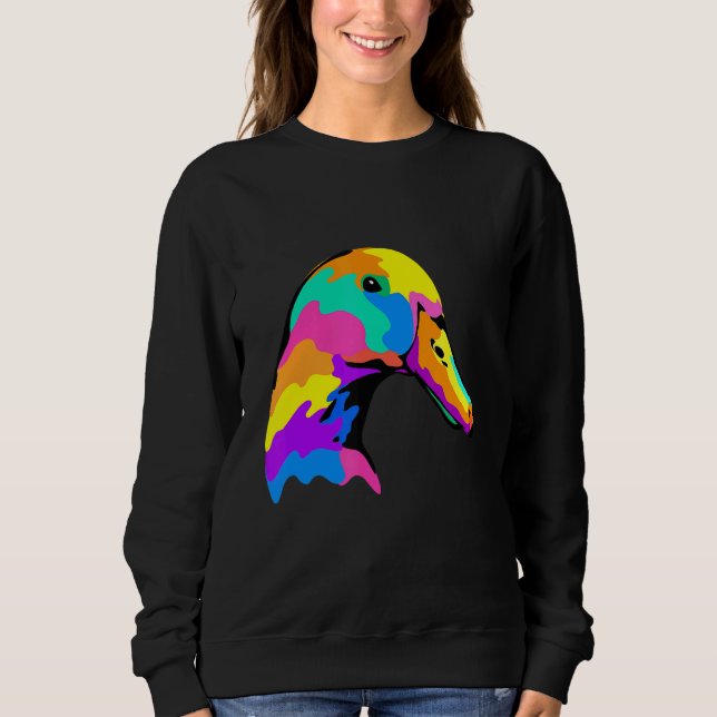 Sudadera Pato pop (Anverso)