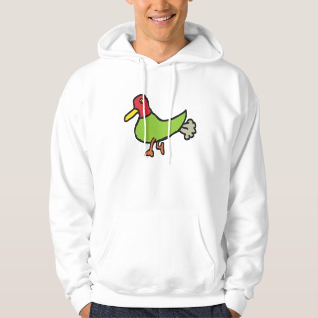 Sudadera Pato que se tira pedos (Anverso)