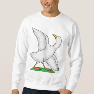 Sudadera Pato Yoga Meditación Fitness