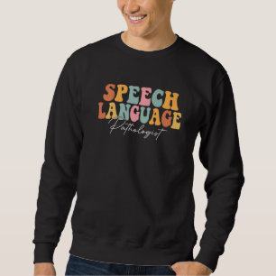 Sudadera Patólogo del Habla y Lenguaje SLP Terapia del Habl