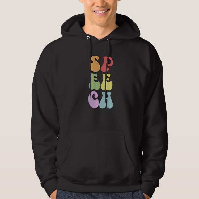 Sudadera Patólogo del Lenguaje Groovy SLP Premium (Anverso)
