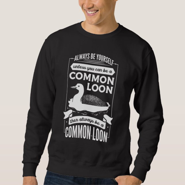 Sudadera Patos de pájaro comunes (Anverso)