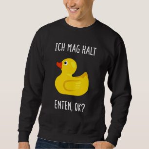 Sudadera Patos diciendo decoración de pato de caucho