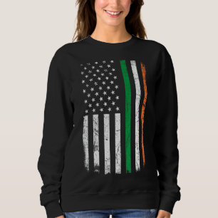 Sudadera Patri, la bandera irlandesa norteamericana vintage