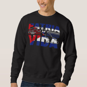 Sudadera Patria Y Vida Orgullo Cubano Cuba Patriotismo