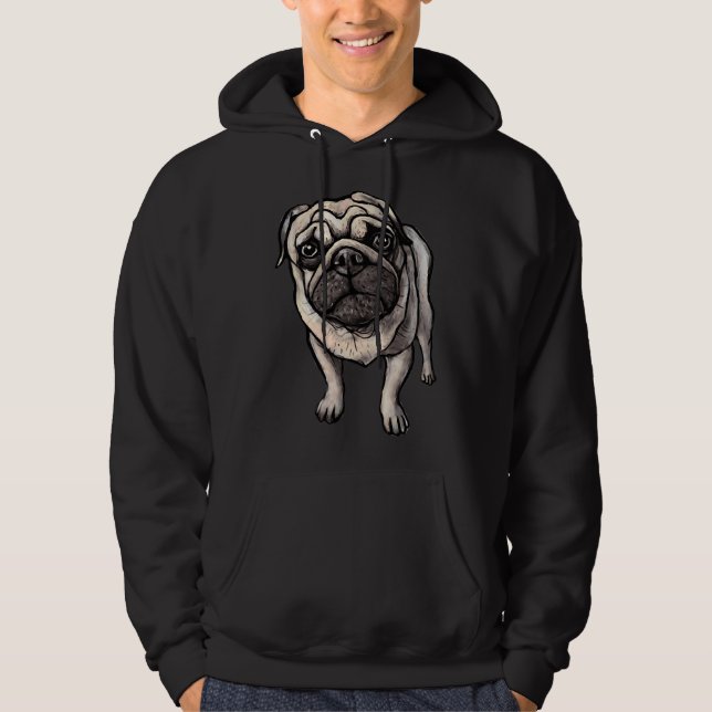Sudadera Patrick el Pug Classic T-Shirt 95 (Anverso)