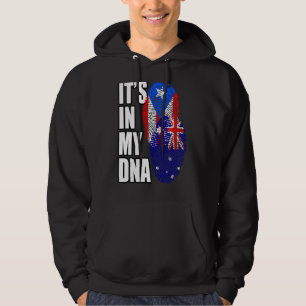 Sudadera Patrimonio De La Bandera De Adn De La Mezcla Puert