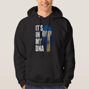 Sudadera Patrimonio De La Mezcla De Adn En Barbados Y Nicar