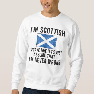 Sudadera Patrimonio escocés Escocia Rota Bandera escocesa
