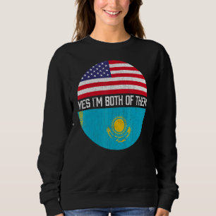 Sudadera Patrimonio familiar de la bandera estadounidense m