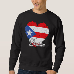 Sudadera Patrimonio hispano puertorriqueño Boricua Puerto R