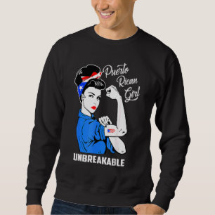 Sudadera Patrimonio inquebrantable de Chica de Puerto Rico