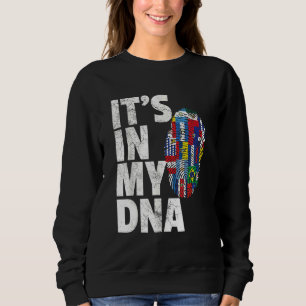 Sudadera Patrimonio Nacional Hispano Está En Mi ADN Latino