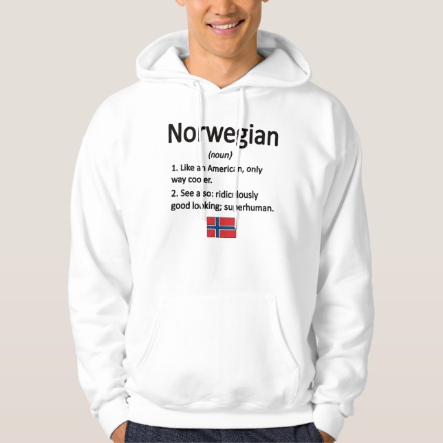 Sudadera Patrimonio noruego de Noruega (Anverso)