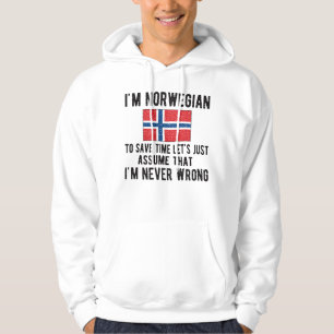 Sudadera Patrimonio noruego Noruega Rodea Bandera Noruega